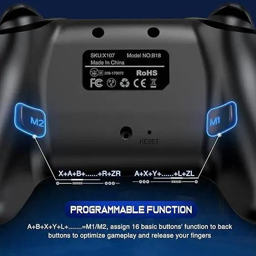 Безпровідний геймпад B18 для Nintendo Switch/Switch 2/Lite/OLED Луцьк - фото 3