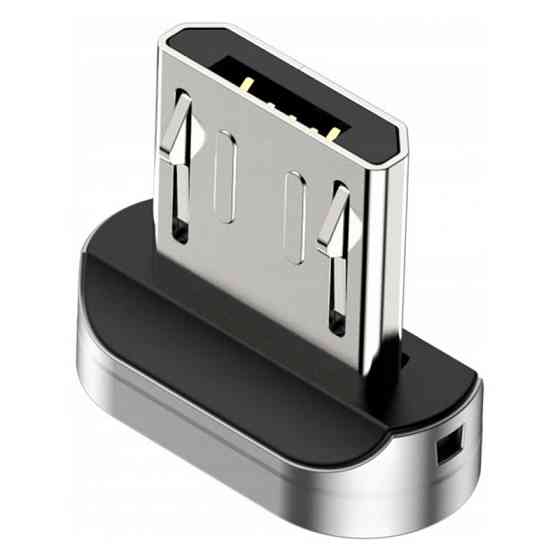 Наконечник Baseus Micro-USB CAMXC-E для магнітного кабелю (Сріблястий) Николаев
