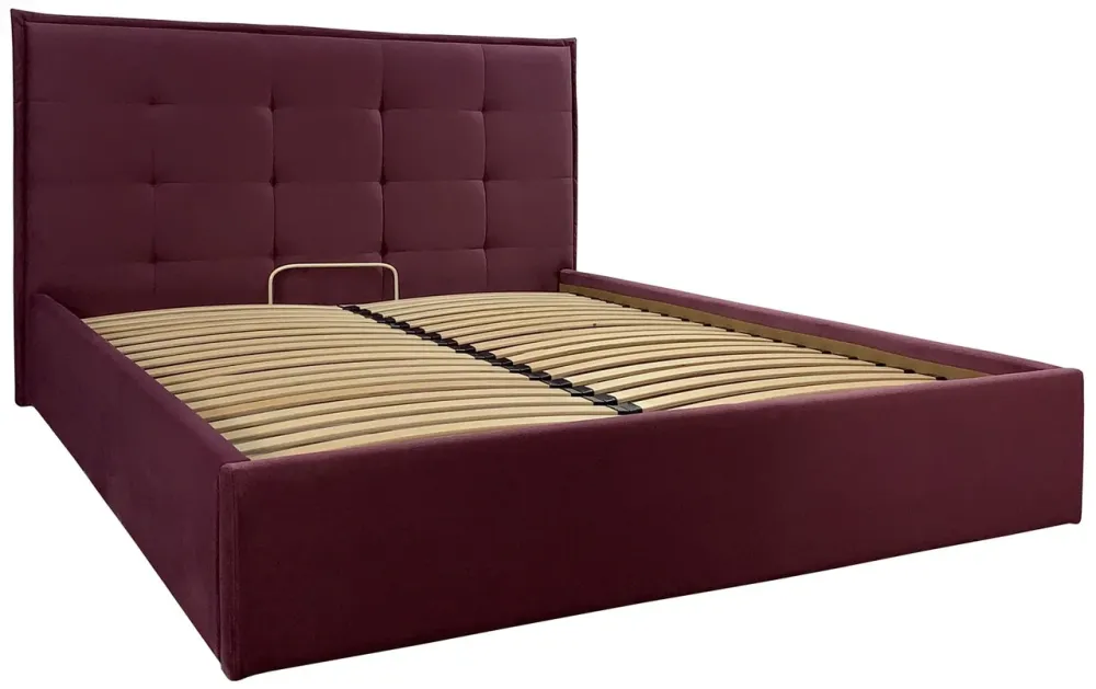 Кровать Двуспальная Moniсa Standart 160 х 200 см Missoni 28 Бордовый Днепр - изображение 15