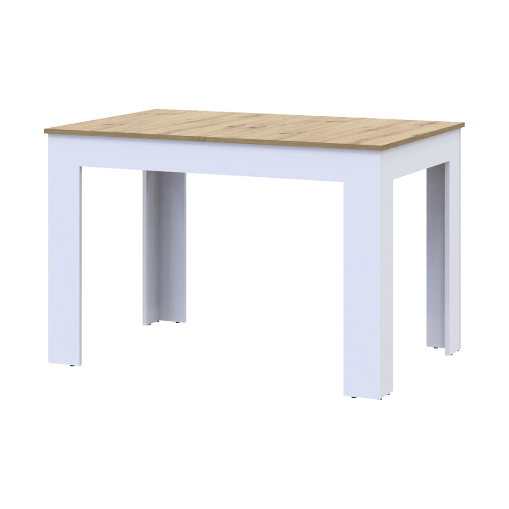 Стіл на кухню Doros Флінт 120(170)х80х78 см Білий/Дуб артизан (DRS-011442) Дніпро - фото 6