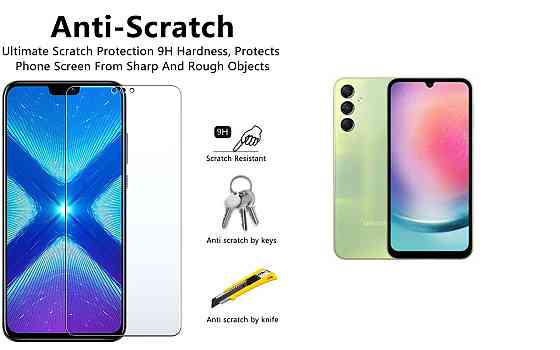 Защитное стекло NeoGlass для Samsung Galaxy A24 – ультрапрозрачное и устойчивое Киев