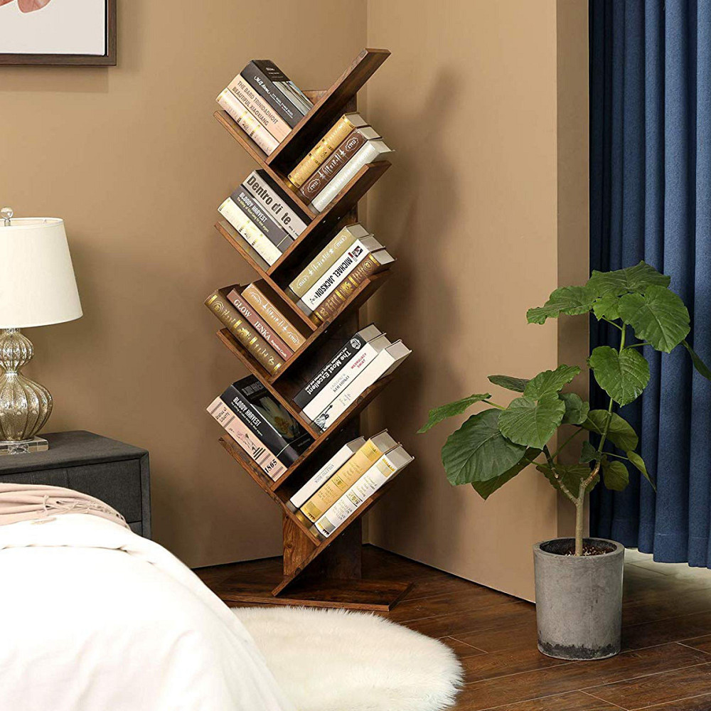 Книжковий стелаж "Муракамі 9" мокко Миколаїв - фото 4