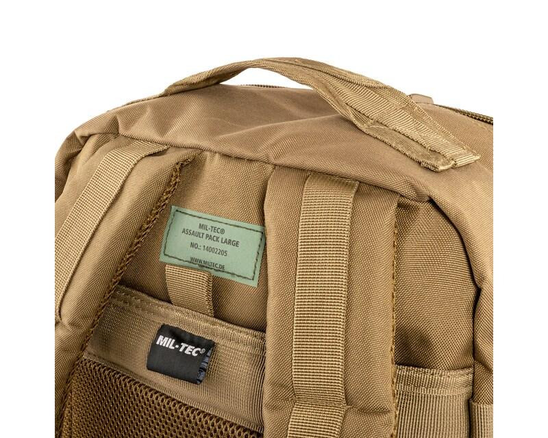 Тактичний рюкзак койот 36 літрів поліестер з molle і водозахистом для військових та походів Львів - фото 7