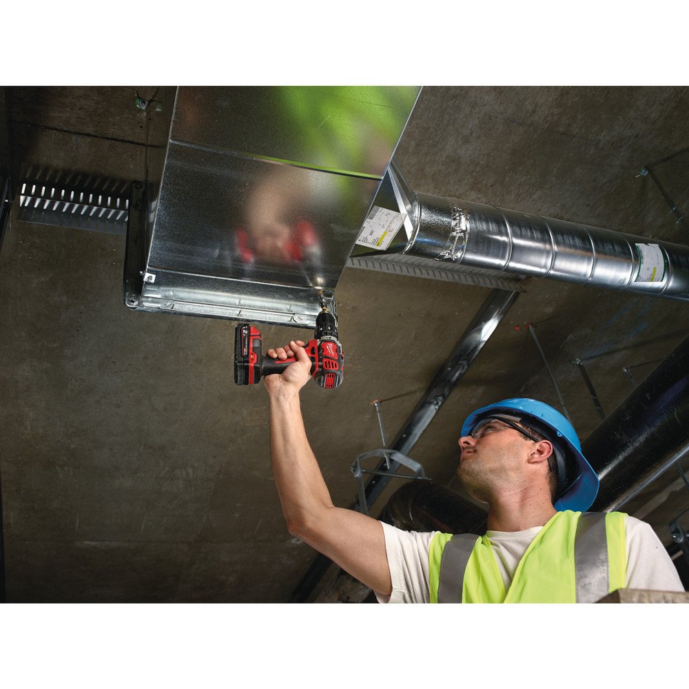 Дриль-шурупокрут з ударом акумуляторний MILWAUKEE, M18 BPD-202С Одеса - фото 3