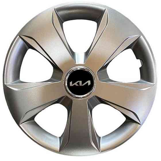 Автомобільні модельні ковпаки R15 Kia NEW 331 4шт, SJS, сріблясті Київ