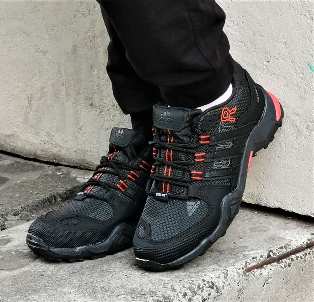 Термо Кросівки Adidas Terrex Чоловічі Чорні Адідас Терекс Єврозима Gore-Tex (розміри: 40,41,42,43) — 110-3 Дніпро - фото 9