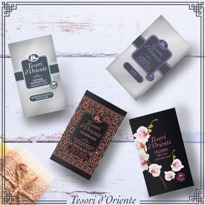 Тверде мило Tesori d'Oriente Білий мускус Парфумоване 125 г (8008970055169) Вінниця - фото 4