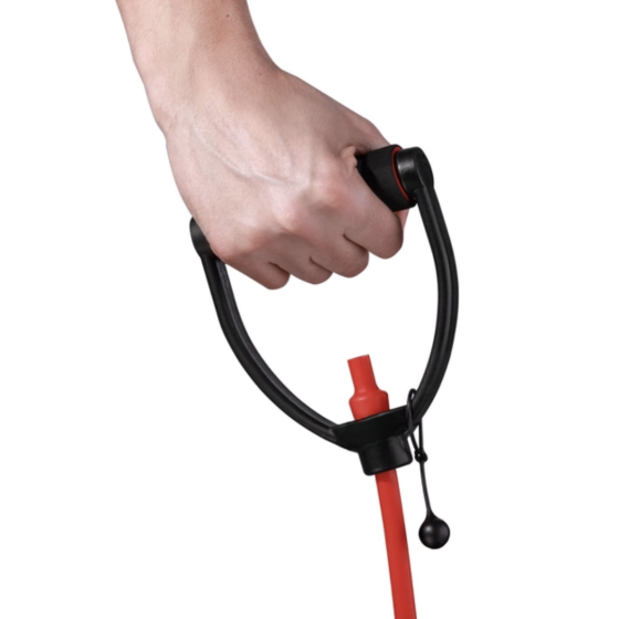 Еспандер трубчастий з ручками York Medium, червоний Киев