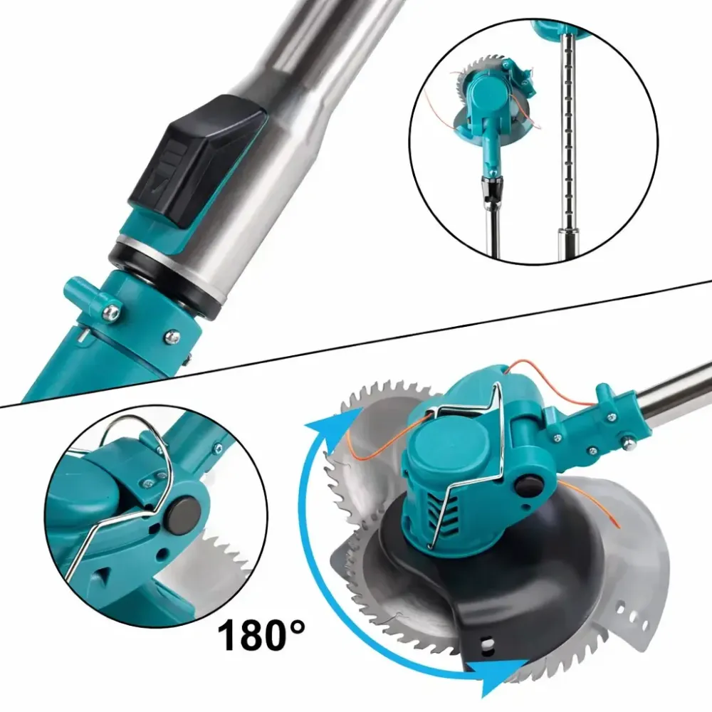 Комплект 2в1 газонокосилка MK-150B и мини пила аккумуляторная 6 дюймов 800 W Коломыя - изображение 3