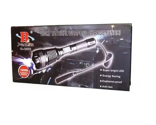 Тактический фонарик BL Q3888 -T6 3 18650 battery Police Коломыя
