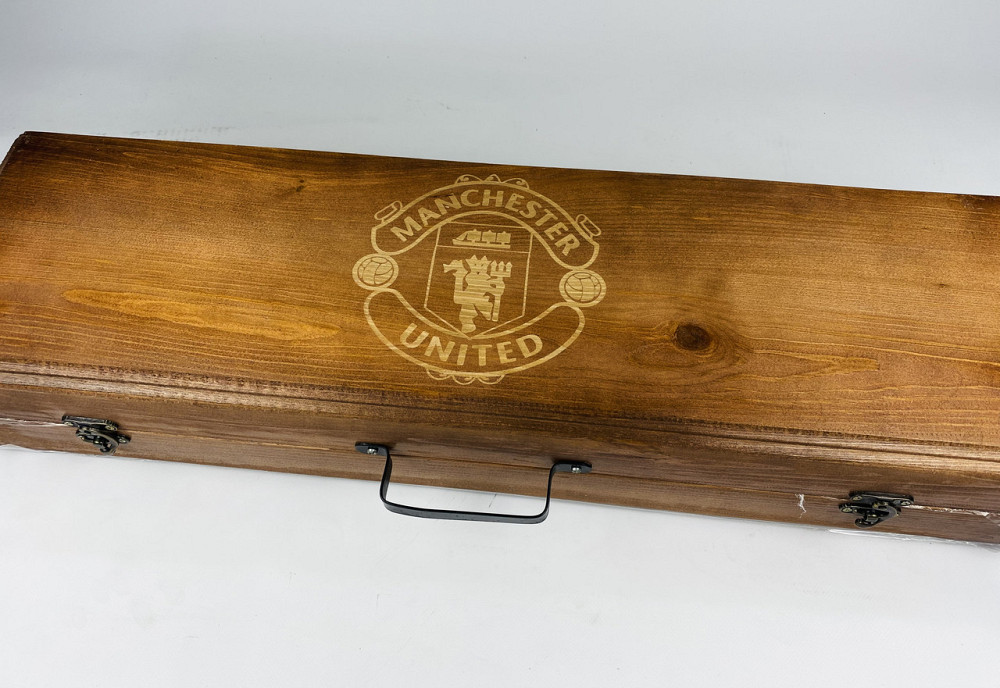 Подарунковий набір шампурів у дерев'яному кейсі М'ЯСНИК HAPPY DAYS Тернопіль - фото 7