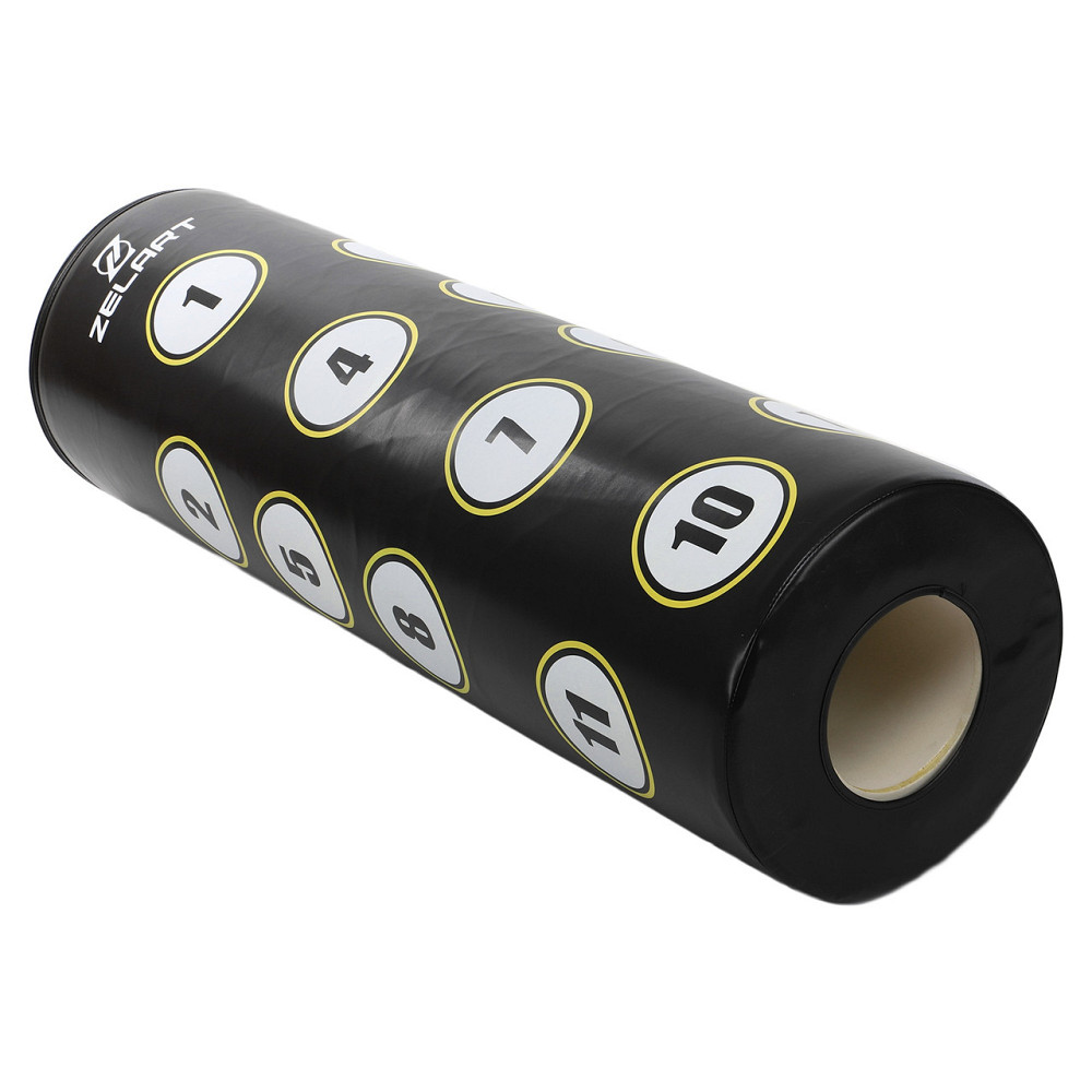 Мешок боксерский напольный водоналивной Zelart BO-9658 черный-белый Киев - изображение 6