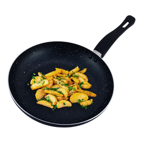 Сковорідка d28*4,5cм б/кришки алюміній а/п Marble чорна 4248MR KAMILLE Житомир - изображение 6