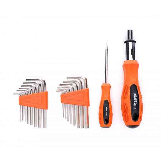 Набор отверток и бит Kraft & Dele KD10958 122 предмета Киев