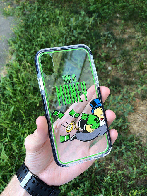 Премиум чехол с принтом - Time is money. Черновцы - изображение 1