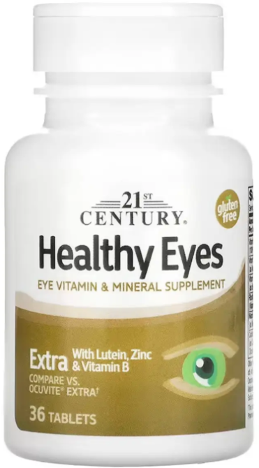 Витамины для зрения 21st Century Healthy Eyes Extra 36 таб Киев - изображение 1