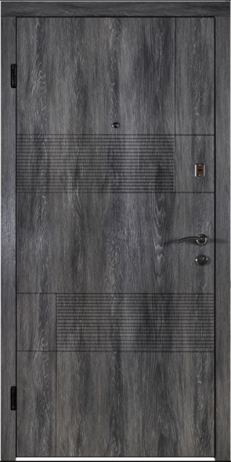 Двері вхідні Наші Двері ПОРТА  Ескада 1 Дуб шато  860х2050 мм Київ - фото 1