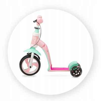 Самокат MoMi Elios 2 в 1 беговел Рожевий (ROBI00030) Вінниця