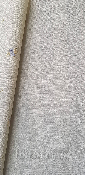 Шпалери вінілові на флізеліні гарячого тиснення DUKA Selective1.06х10 смуги білі блакитні матові DK32452-1 Київ - фото 1