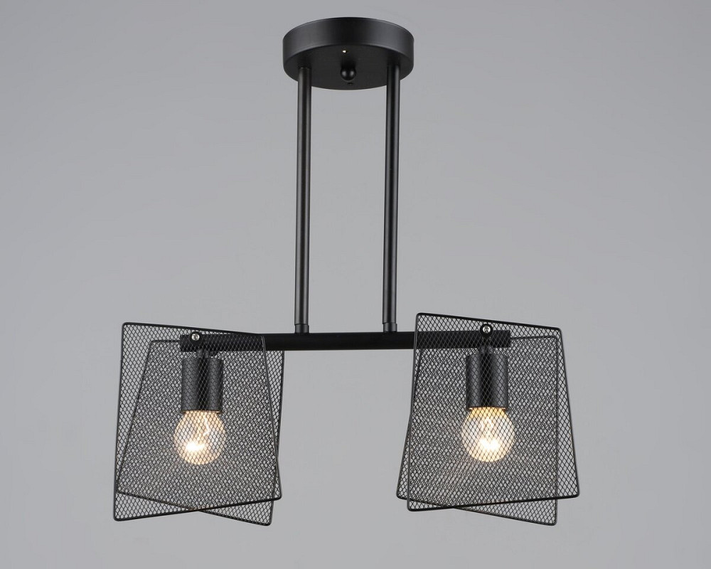 SIRIUS Люстра в стилі лофт Sirius B S2469/2 BK чорна Коломия - фото 1