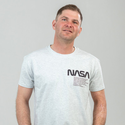 Футболка Sol's Imperial 190 Nasa Worm світло-меланжевий M (11500300/81M) Винница - изображение 1