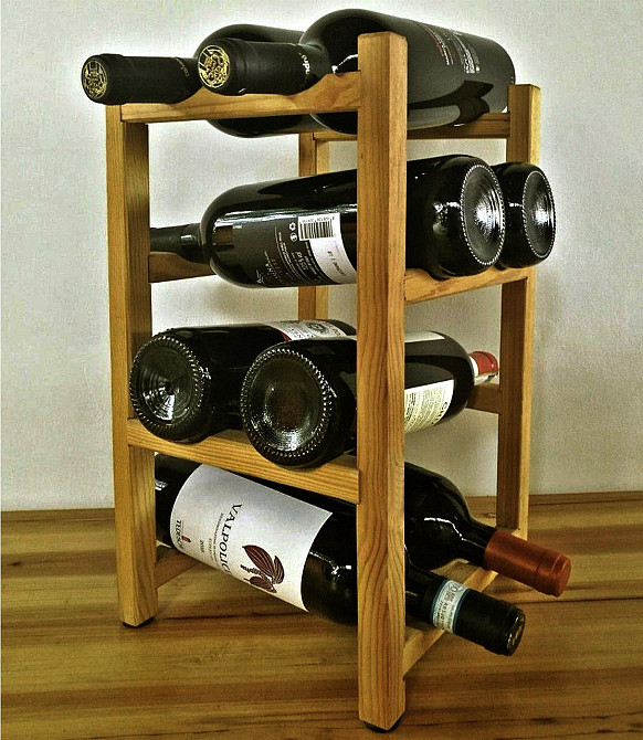 Настольная винная полка 