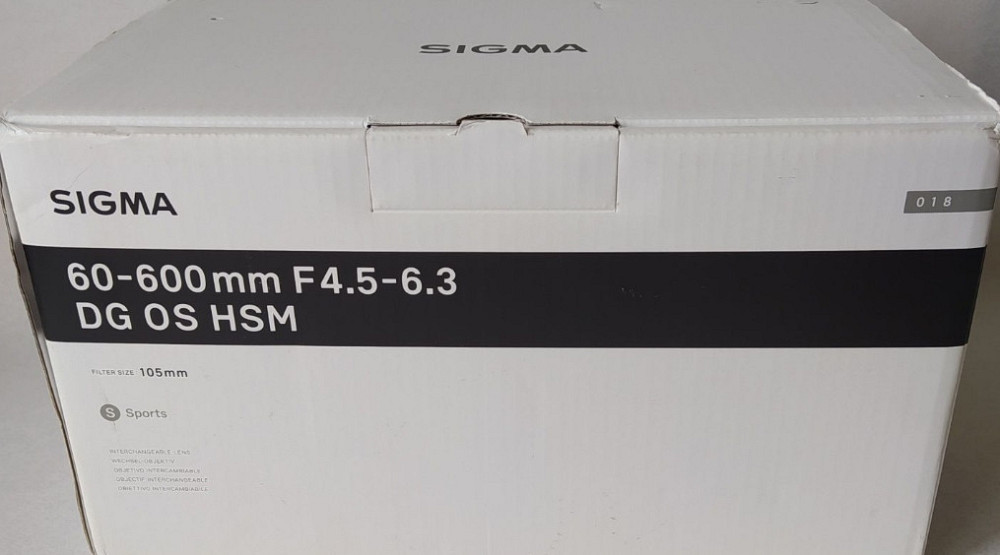 Об'єктив Sigma AF 60-600mm f/4,5-6,3 DG OS HSM sport (Nikon) Новий! Харків - фото 7