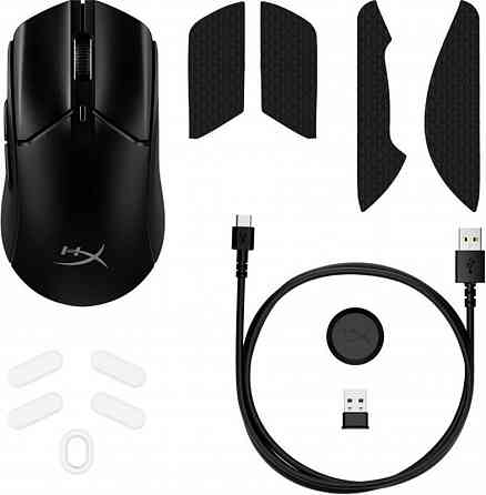 Миша бездротова HyperX Pulsefire Haste 2 WL Black (6N0B0AA) Чорний Харків