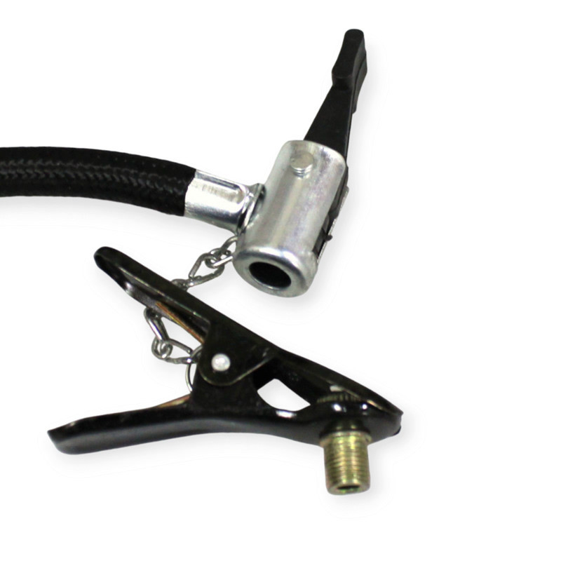 Насос ручной с маном. и рессивером 38х500 пласт. ручка steel power Мукачево - изображение 2