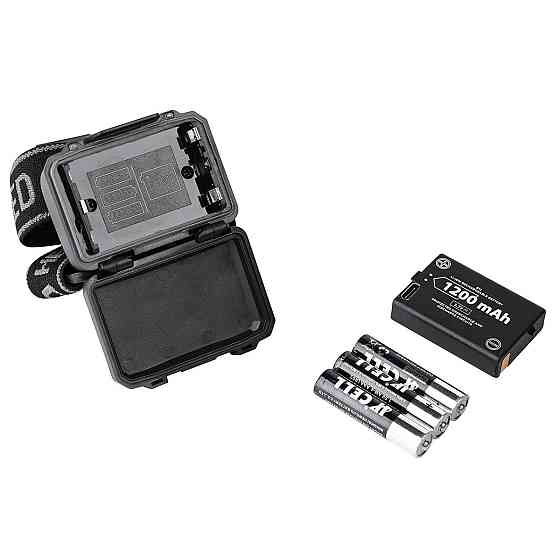 Ліхтарик налобний світлодіодний (LED) із зумом PROTESTER PRO-HL0550S Одеса