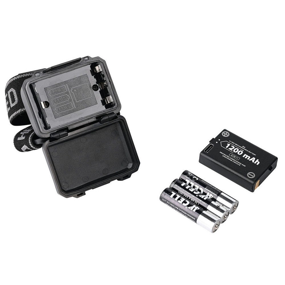 Ліхтарик налобний світлодіодний (LED) із зумом PROTESTER PRO-HL0550S Одеса - фото 2