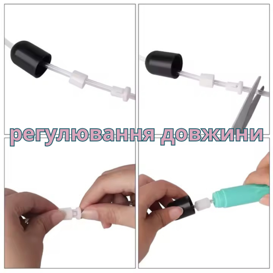 Скакалка сяюча світлодіодна для дітей і дорослих 2.8 м з LED-підсвіткою для занять спортом, рожева Кам'янець-Подільський