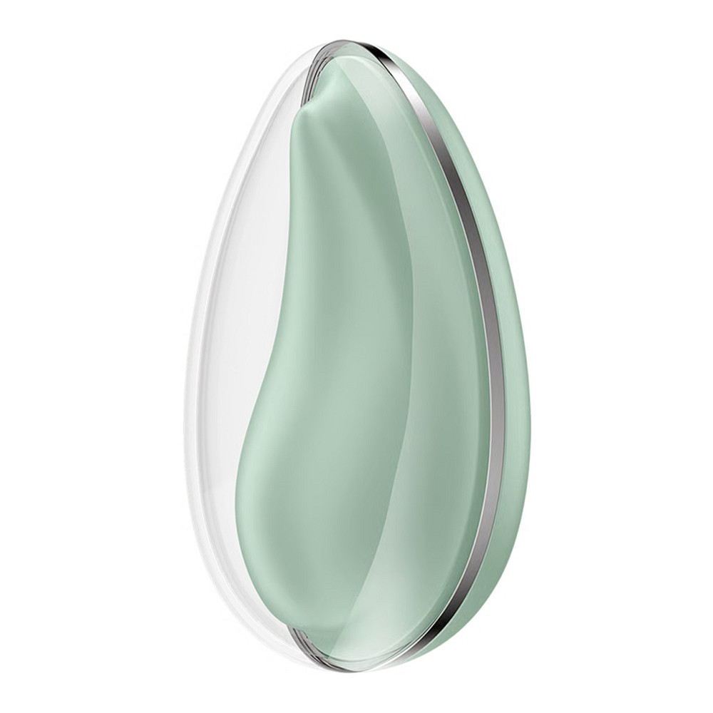 Мятный компактный вибратор каплевидной формы Satisfyer Drop To Go, 8,5 см. Sex Aura Киев - изображение 3