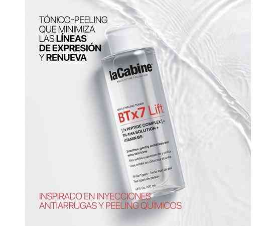 Тоник-пилинг с 7-пептидным комплексом и АНА-кислотами BTx7 Lift Peeling Toner LaCabine, 200 мл Днепр