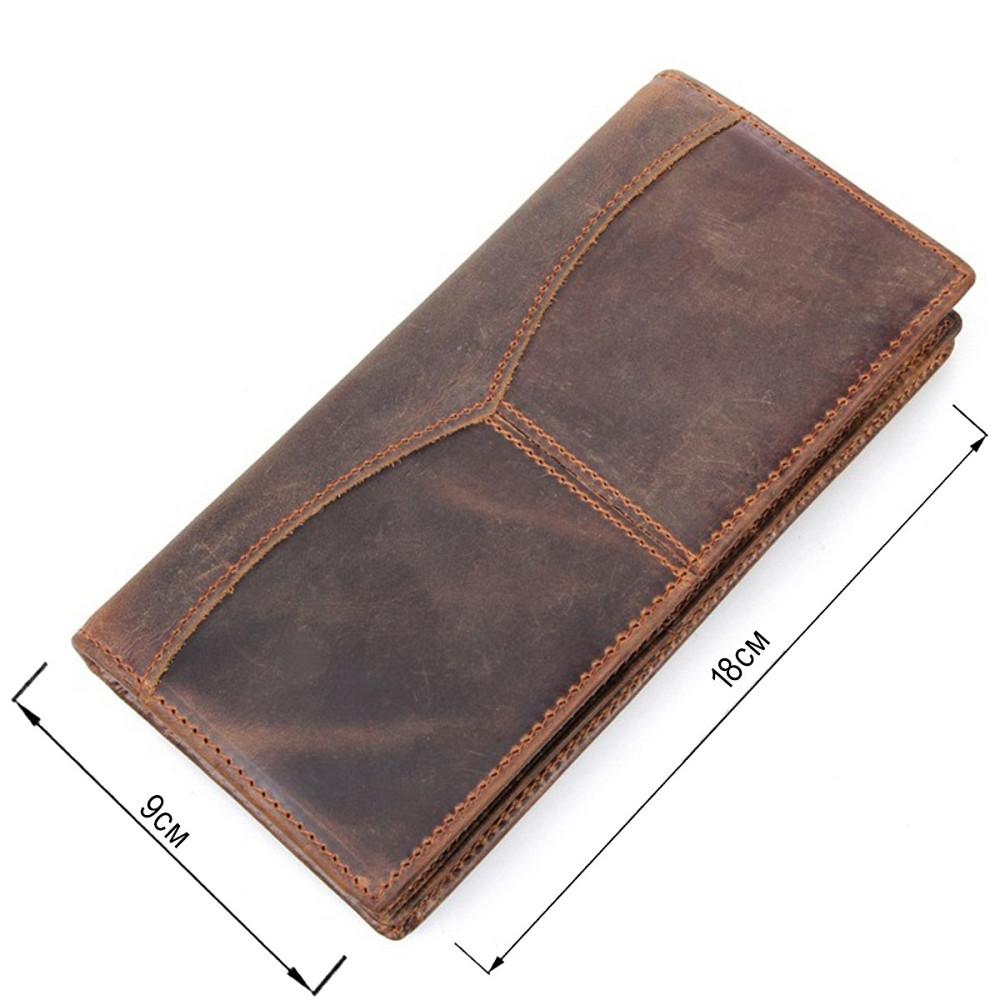 Бумажник мужской Vintage 14223 Коричневый Киев - изображение 6