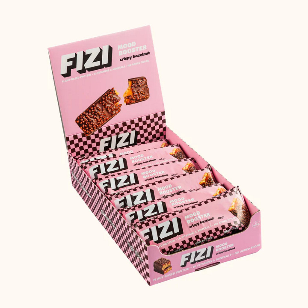 Fizi Mood Booster - 12x40g Crispy Hazelnut Київ - фото 1