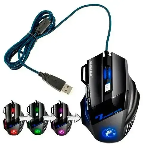IMice X7 Silent Pro – игровая эргономичная мышь 5500 DPI Киев - изображение 3