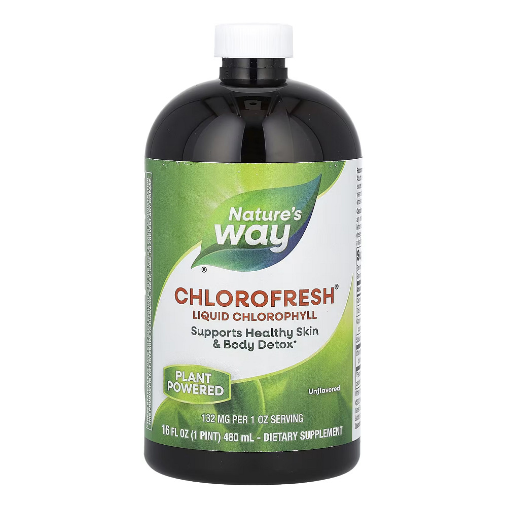 Рідкий хлорофіл Nature's Way Chlorofresh® Liquid - 16 oz (Unflavored) Луцьк - фото 1
