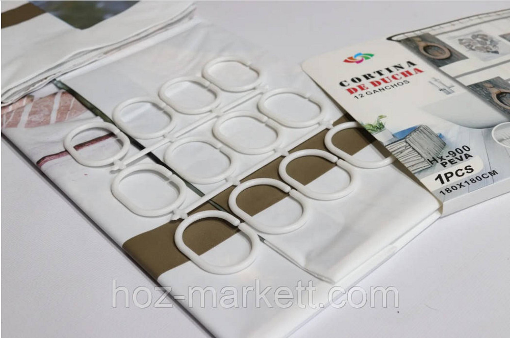 Штора в ванную силиконовая Эфиопия Серые камни шторка для ванной 180 х 180 см Харьков - изображение 2