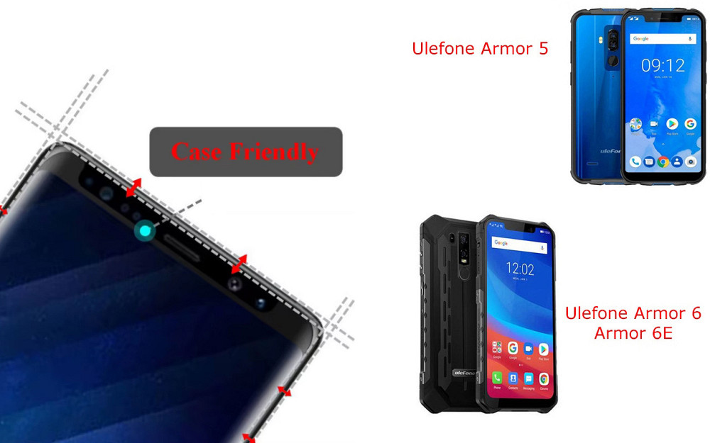 Защитное стекло HyperGlass Pro для Ulefone Armor 5, Armor 6, Armor 6E – максимальная чувствительность и защита Киев - изображение 4