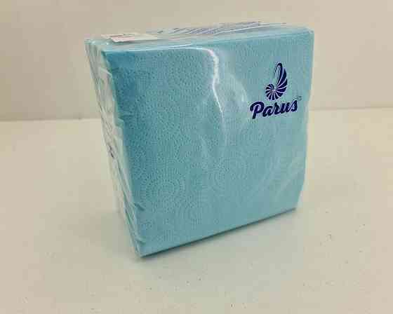 Салфетки бумажные 100лист Одесса Синяя 33х33 (1 пачка) Харьков