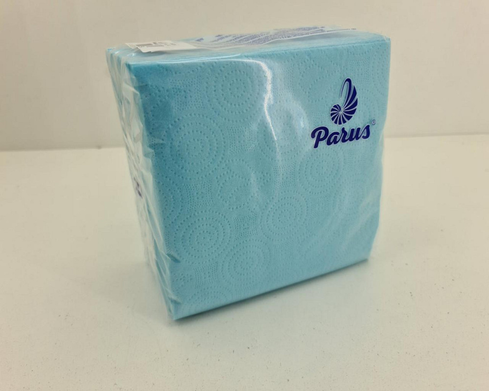 Салфетки бумажные 100лист Одесса Синяя 33х33 (1 пачка) Харьков - изображение 2