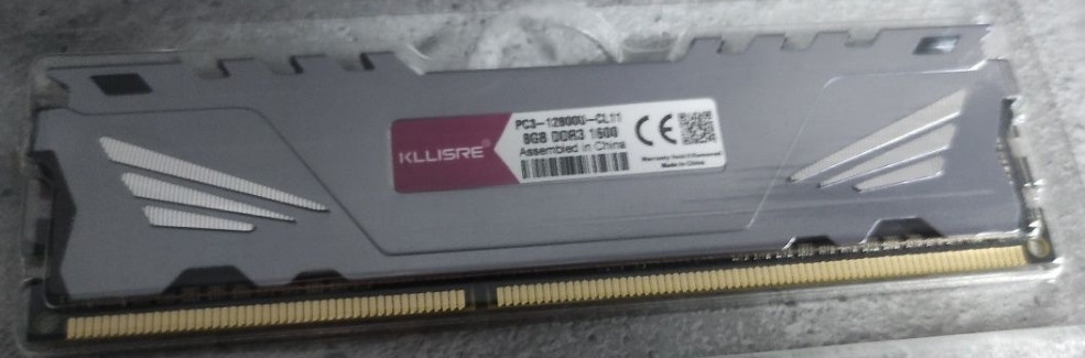 Оперативная память Kllisre 8 gb, 1866 с радиатором. Киев - изображение 1