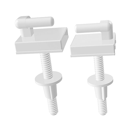 Кріплення для туалетного сидіння Shell (пара) NOVA Харків