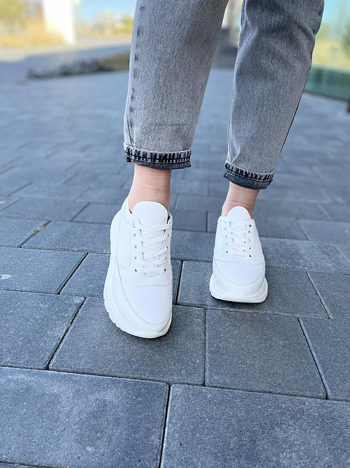 Masis Кросівки жіночі MASIS 9077 білі (весна-осінь, шкіра натуральна) (4996) Коломыя - изображение 6
