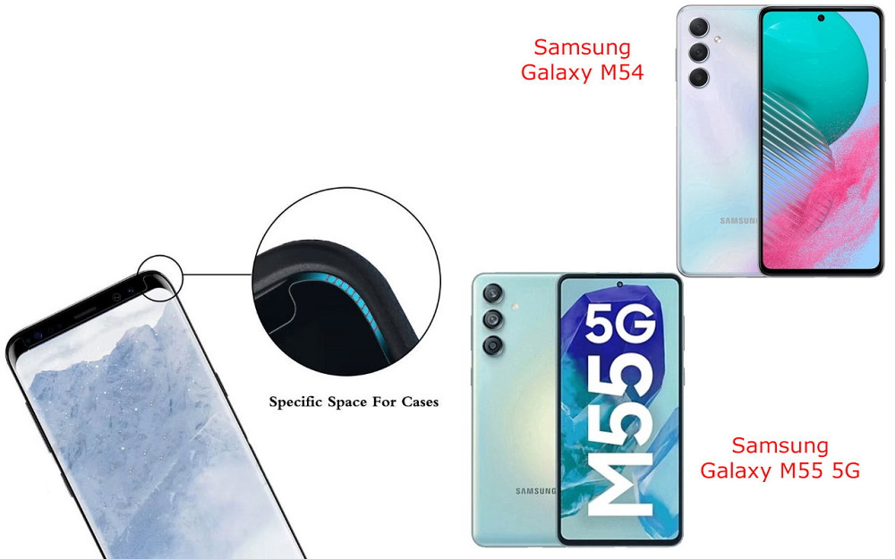 Захисне скло HyperGlass Pro для Samsung Galaxy M54, Galaxy M55 5G – максимальна чутливість та захист Київ - фото 3