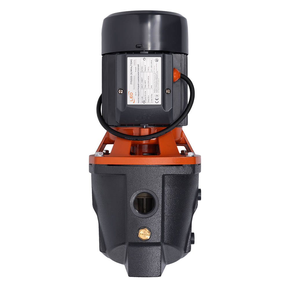 Насос відцентровий самовсмоктувальний 1.1 кВт Hmax 55 м Qmax 80 л/хв LEO XJWm/15M (775325) Київ - фото 11