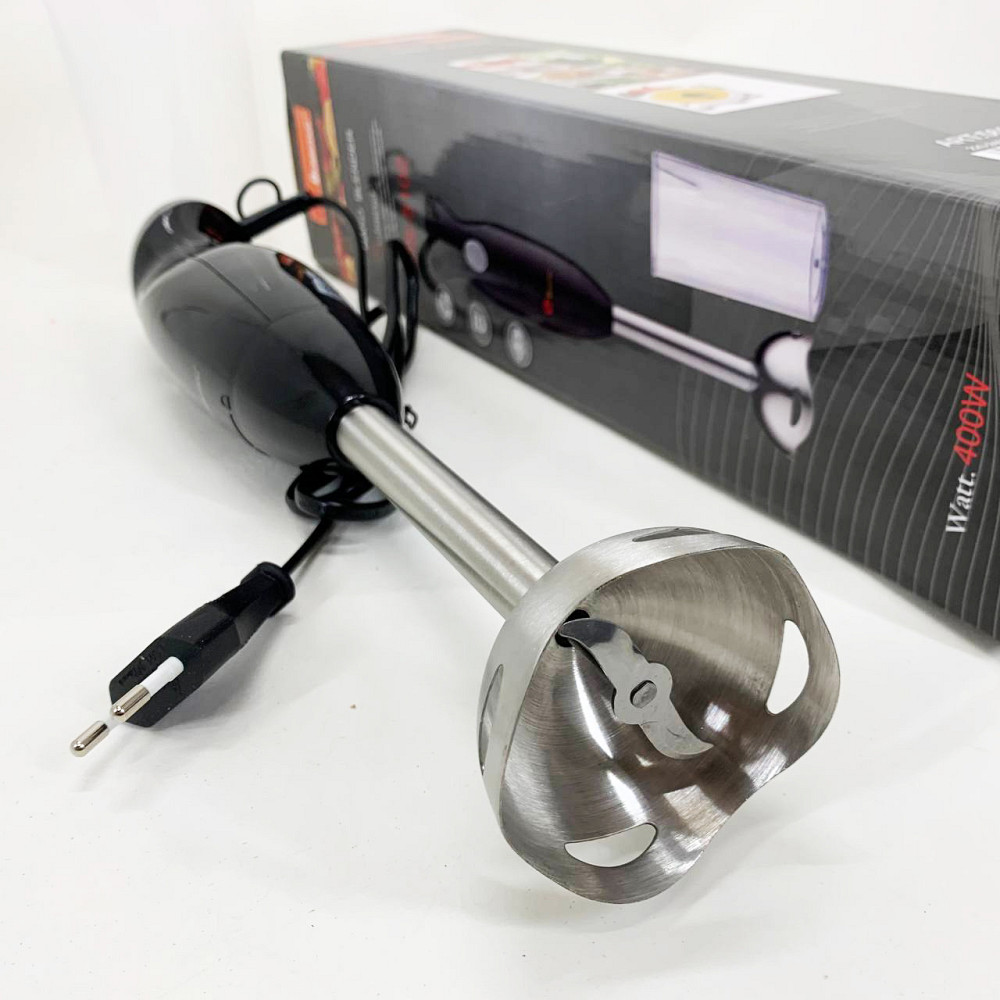 Блендер електричний занурювальний для дому DOMOTEC MS-5102 400 W, Блендер для смузі і соусів OS-28 Львів - фото 5