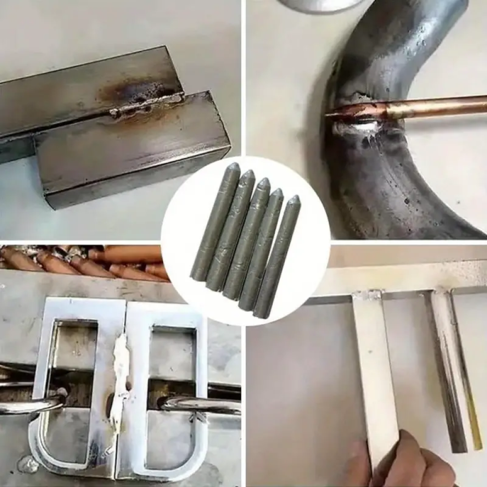 Стрижні для рідкого зварювання 7,7см, 3шт / Набір стрижнів для пайки алюмінію / Рідке зварювання / Зварювальні стрижні Київ - фото 7