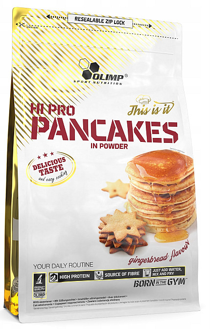 Замінник харчування Olimp Hi Pro Pancakes 900 g (Gingerbread) Луцьк - фото 1